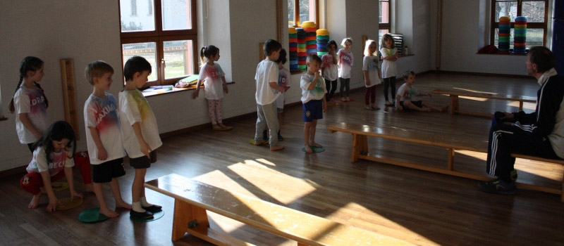 Im Kindergarten gesund bewegen